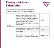 Pensijos gegužę
