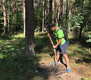 1200 km žygio &bdquo;Už &scaron;varią Lietuvą!&ldquo; dienora&scaron;tis: &Scaron;ventoji &ndash; Laukžemė, 18 km