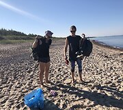 1200 km žygio &bdquo;Už &scaron;varią Lietuvą!&ldquo; dienora&scaron;tis: &Scaron;ventoji &ndash; Laukžemė, 18 km