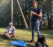 1200 km žygio &bdquo;Už &scaron;varią Lietuvą!&ldquo; nuotraukų galerija: Saločiai - Biržai (23 km)