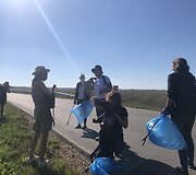 1200 km žygio &bdquo;Už &scaron;varią Lietuvą!&ldquo; nuotraukų galerija: Saločiai - Biržai (23 km)