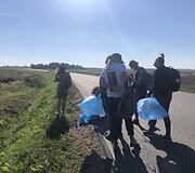 1200 km žygio &bdquo;Už &scaron;varią Lietuvą!&ldquo; nuotraukų galerija: Saločiai - Biržai (23 km)