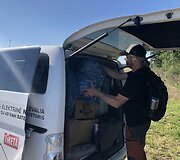 1200 km žygio &bdquo;Už &scaron;varią Lietuvą!&ldquo; nuotraukų galerija: Saločiai - Biržai (23 km)