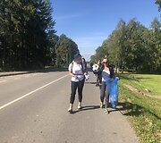 1200 km žygio &bdquo;Už &scaron;varią Lietuvą!&ldquo; nuotraukų galerija: Saločiai - Biržai (23 km)