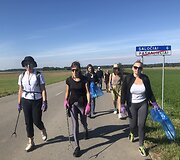 1200 km žygio &bdquo;Už &scaron;varią Lietuvą!&ldquo; nuotraukų galerija: Saločiai - Biržai (23 km)