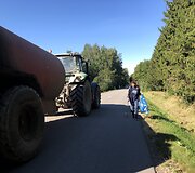 1200 km žygio &bdquo;Už &scaron;varią Lietuvą!&ldquo; nuotraukų galerija: Saločiai - Biržai (23 km)
