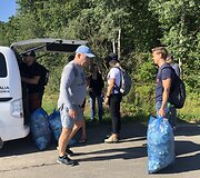 1200 km žygio &bdquo;Už &scaron;varią Lietuvą!&ldquo; nuotraukų galerija: Saločiai - Biržai (23 km)