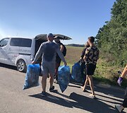 1200 km žygio &bdquo;Už &scaron;varią Lietuvą!&ldquo; nuotraukų galerija: Saločiai - Biržai (23 km)