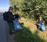 1200 km žygio &bdquo;Už &scaron;varią Lietuvą!&ldquo; nuotraukų galerija: Saločiai - Biržai (23 km)