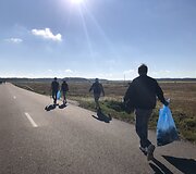 1200 km žygio &bdquo;Už &scaron;varią Lietuvą!&ldquo; nuotraukų galerija: Saločiai - Biržai (23 km)