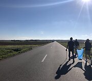 1200 km žygio &bdquo;Už &scaron;varią Lietuvą!&ldquo; nuotraukų galerija: Saločiai - Biržai (23 km)