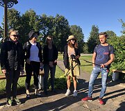 1200 km žygio &bdquo;Už &scaron;varią Lietuvą!&ldquo; nuotraukų galerija: Saločiai - Biržai (23 km)