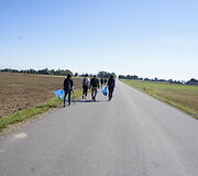 1200 km žygio &bdquo;Už &scaron;varią Lietuvą!&ldquo; nuotraukų galerija: Saločiai - Biržai (23 km)