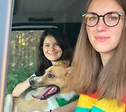 Darbą biure vilnietės Monika ir Ieva i&scaron;keitė į metų trukmės kelionę aplink Europą