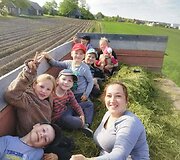 Inga Sabonienė su artimaisiais