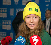 Į Lozaną i&scaron;lydėta Lietuvos jaunimo olimpinė rinktinė