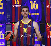 Pau Gasolio pristatymas Barselonoje