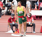 Andrius Skuja Tokijo paralimpinėse žaidynėse