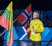 Europos rankinio čempionatas: Lietuva &ndash; Norvegija