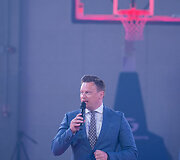 NBA krep&scaron;inio mokyklos atidarymas Vilniuje