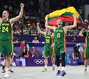 Pergalės akimirkos: Lietuvos 3x3 krep&scaron;ininkai i&scaron;kovojo olimpinę bronzą