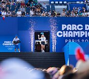 Viktorija Senkutė žengė Čempionų parko podiumu Paryžiuje