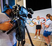 Viktorija Senkutė žengė Čempionų parko podiumu Paryžiuje
