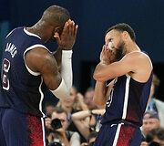 LeBronas Jamesas ir Stephenas Curry