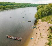 Kaune &ndash; kultūrinis upių mar&scaron;rutas &bdquo;&Scaron;vęskime upę&ldquo;