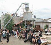Renginių erdvė &ndash; buvusioje lentpjūvėje 