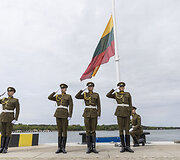 Partizanų pagerbimo, kariuomenės ir visuomenės vienybės &scaron;ventė Klaipėdoje