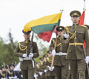 Partizanų pagerbimo, kariuomenės ir visuomenės vienybės &scaron;ventė Klaipėdoje