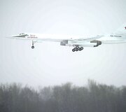 Didžiausias pasaulyje kovinis lėktuvas TU-160 