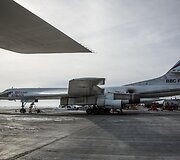 Didžiausias pasaulyje kovinis lėktuvas TU-160 