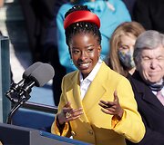 Amanda Gorman per Joe Biden inauguraciją
