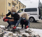 Žygio pėsčiomis &bdquo;Už &scaron;varią Lietuvą!&ldquo; akimirkos