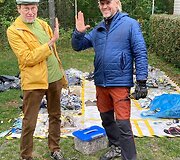 Žygio pėsčiomis &bdquo;Už &scaron;varią Lietuvą!&ldquo; akimirkos