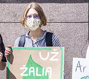 &bdquo;Fridays For Future&ldquo; judėjimas prie&scaron; neefektyvią Aplinkos ministerijos politiką