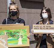 &bdquo;Fridays For Future&ldquo; judėjimas prie&scaron; neefektyvią Aplinkos ministerijos politiką