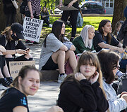 Eisena už juodaodžių teises Vilniuje