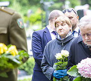 Pagerbimo ceremonija žuvusiems kariams už Tėvynę