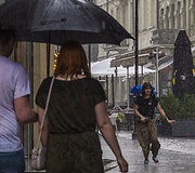 Vilniaus miestą plovė lietus