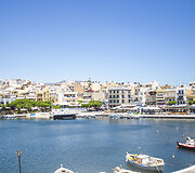 Kretos miestas Agios Nikolaos