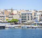 Kretos miestas Agios Nikolaos