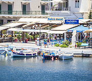 Kretos miestas Agios Nikolaos