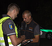 Policijos reidas Vilniaus gatvėse