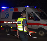 Policijos reidas Vilniaus gatvėse