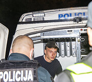 Akimirka i&scaron; vykusio policijos reido