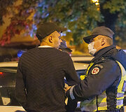 Akimirka i&scaron; vykusio policijos reido