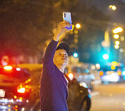 Akimirka i&scaron; vykusio policijos reido